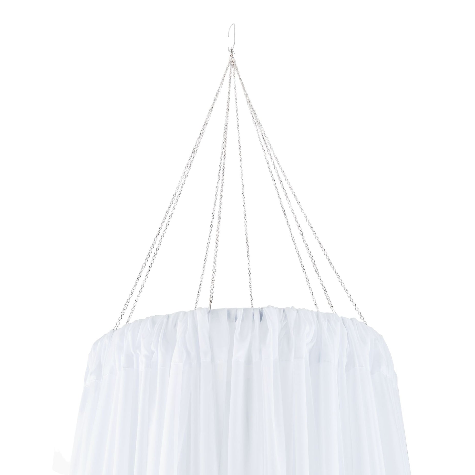 24" Hoop Ring Hardware Kit for Ceiling Draping