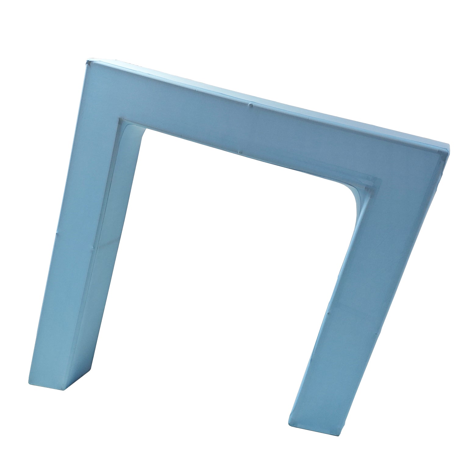 Spandex Cover for 3D Large 7.85ft Tilted Rectangular Backdrop Stand - Baby Blue