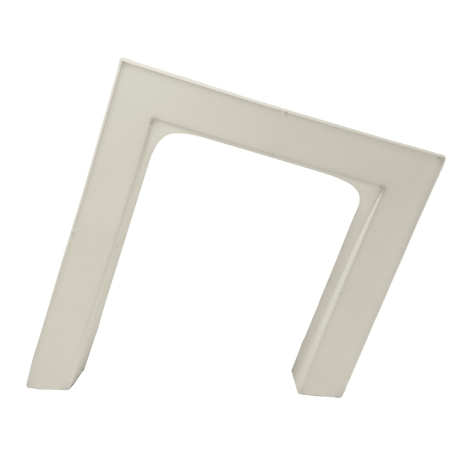 Spandex Cover for 3D Large 7.85ft Tilted Rectangular Backdrop Stand - Ivory