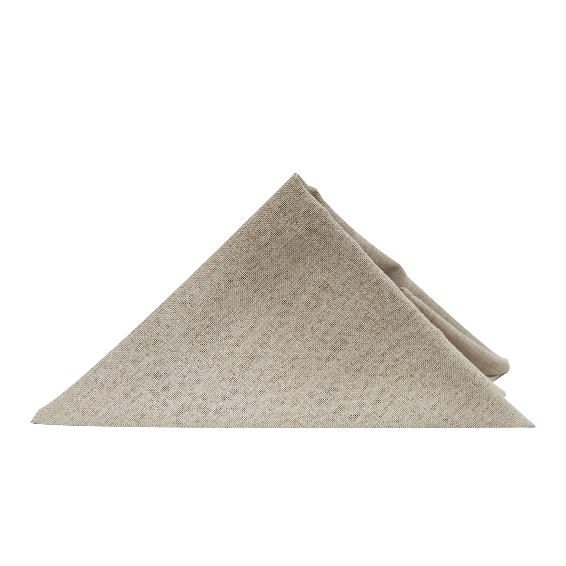 5 pcs/pk Premium Linen-Look Panama Weave 20"x20" Napkin - Beige
