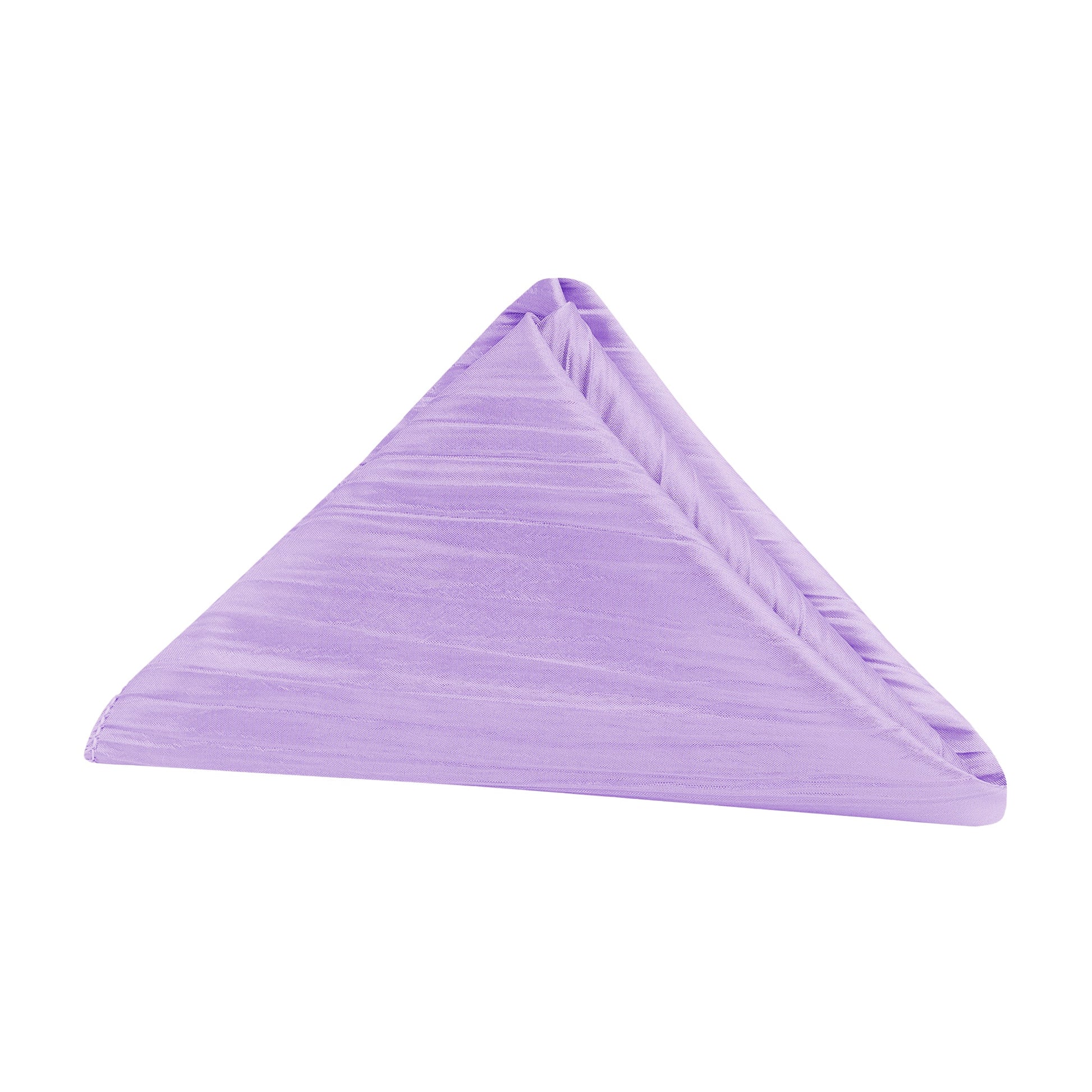 Accordion Crinkle Taffeta Napkin 20"x20" - Victorian Lilac/Wisteria - CV Linens