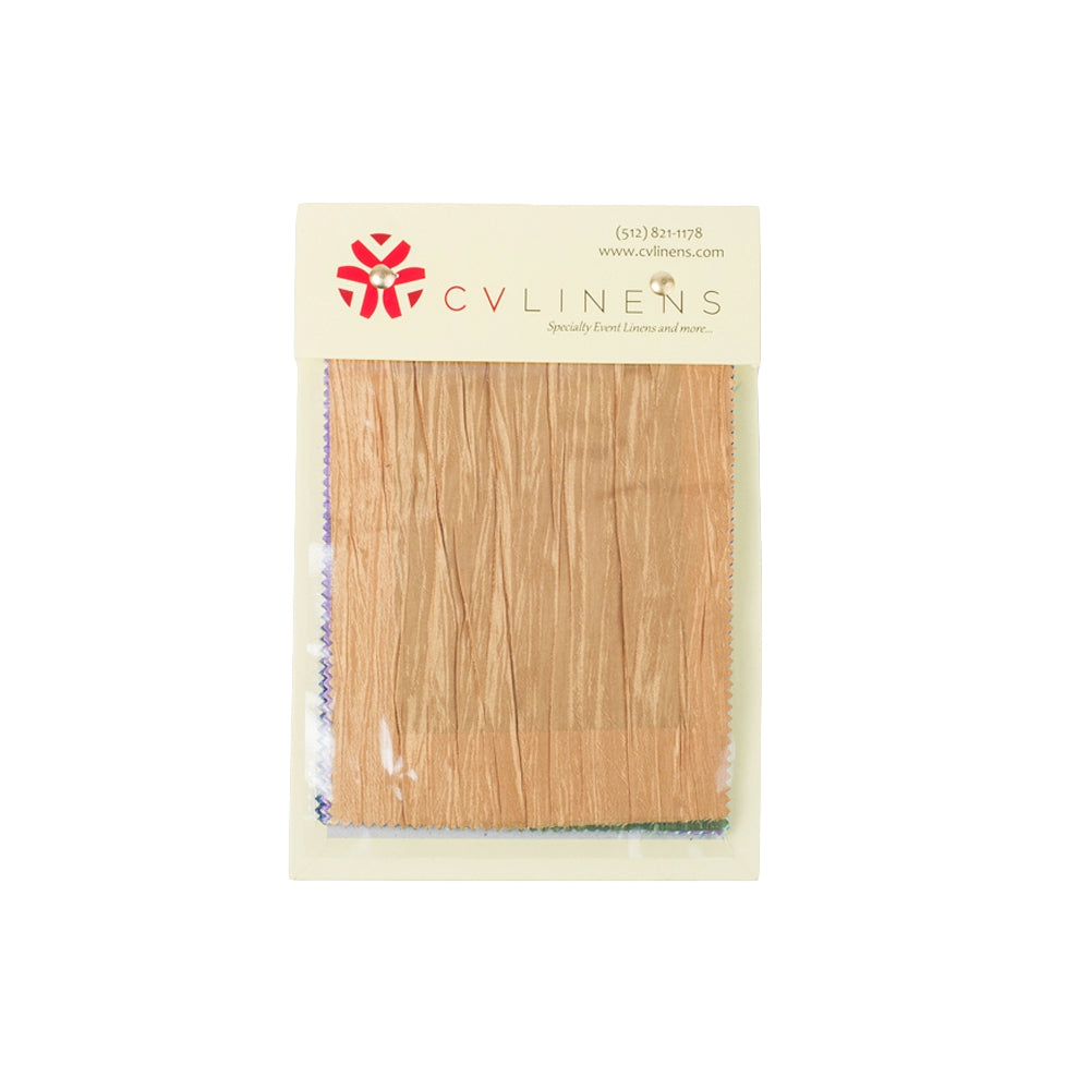 Accordion Crinkle Swatch Booklet - CV Linens