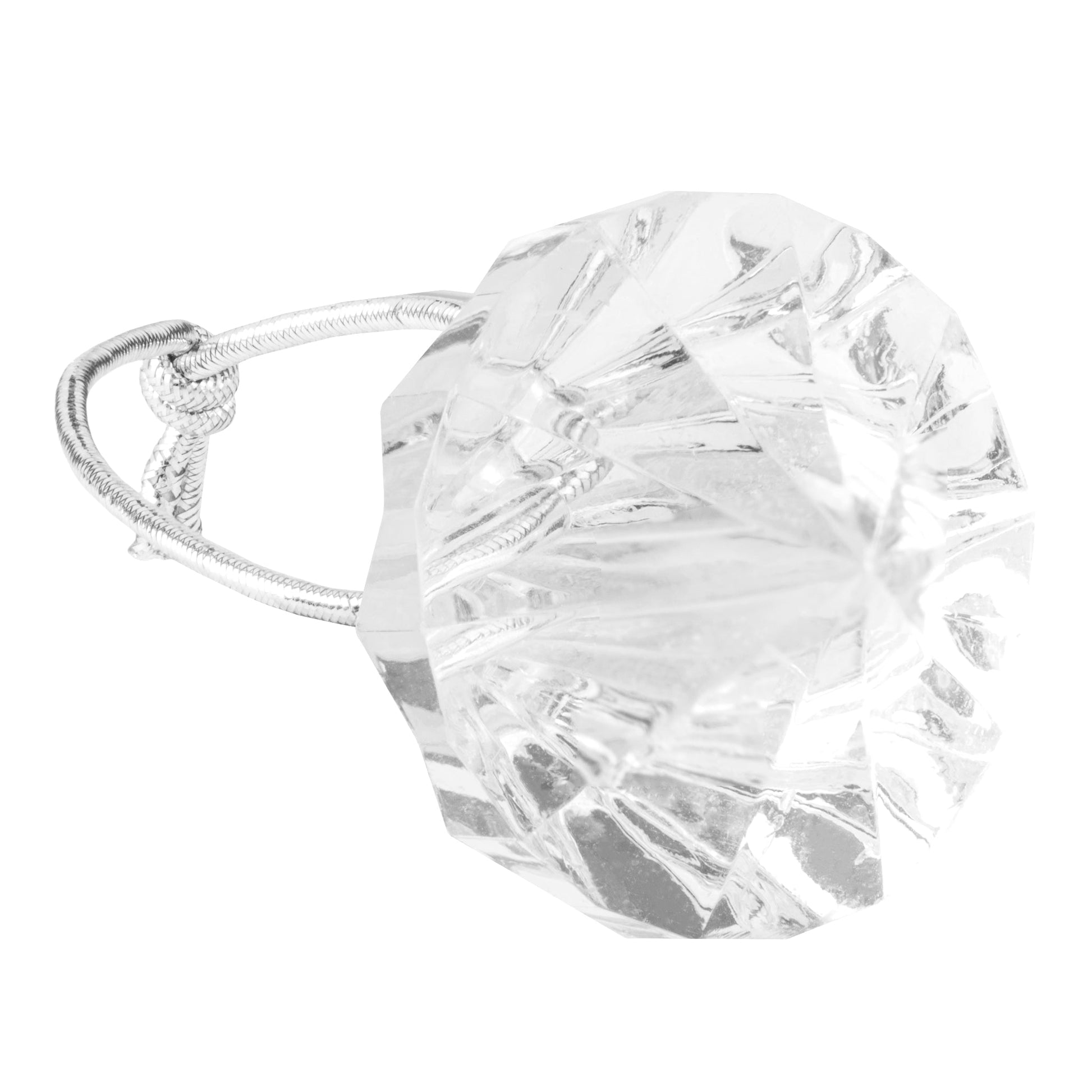 Diamond Elastic Band Napkin Ring Holder (10pc/pk) - CV Linens