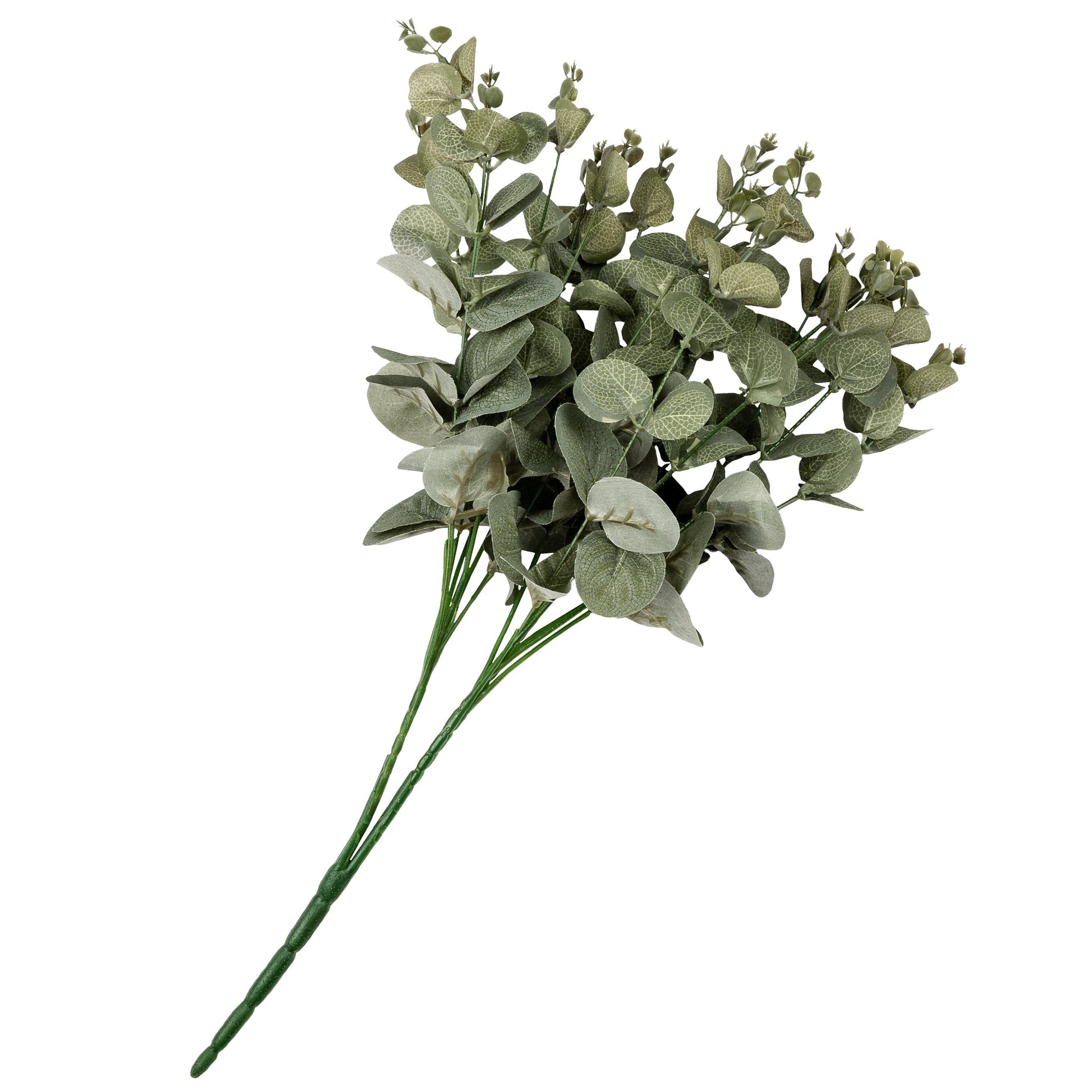 Eucalyptus Artificial Silk Greenery Bush Bundle - CV Linens