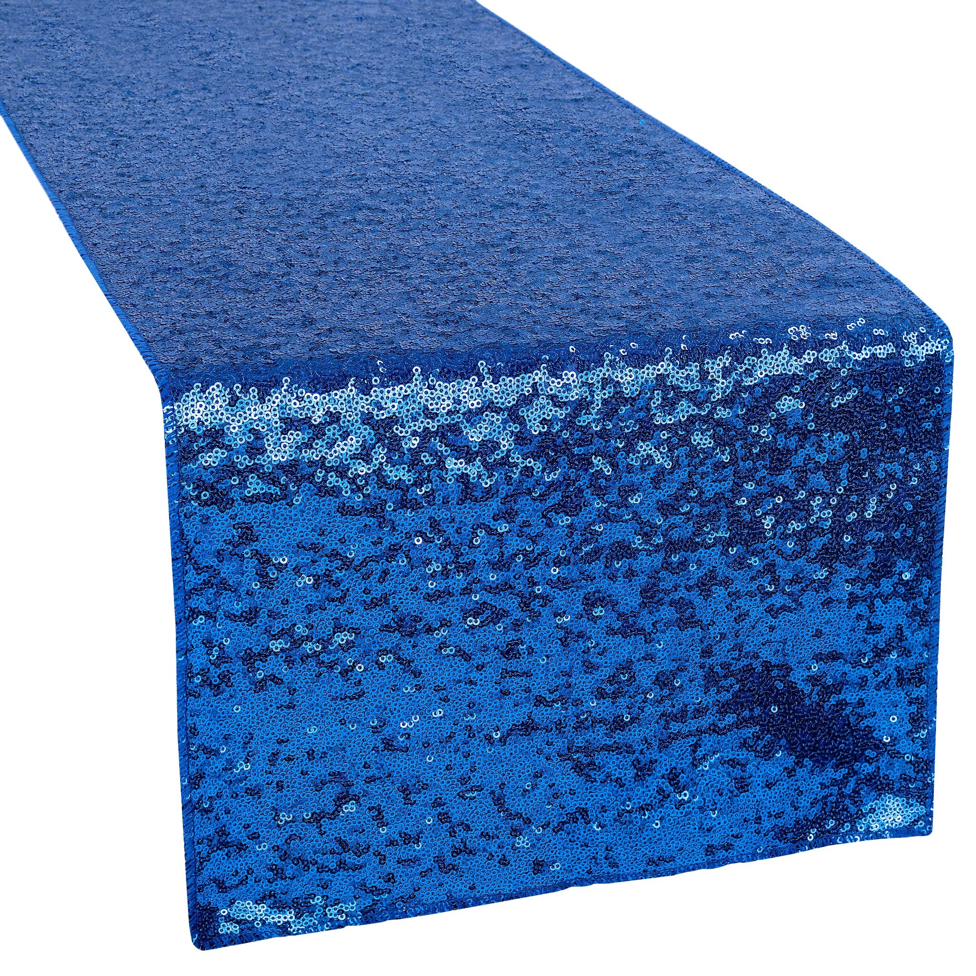 Glitz Sequin Table Runner - Royal Blue - CV Linens