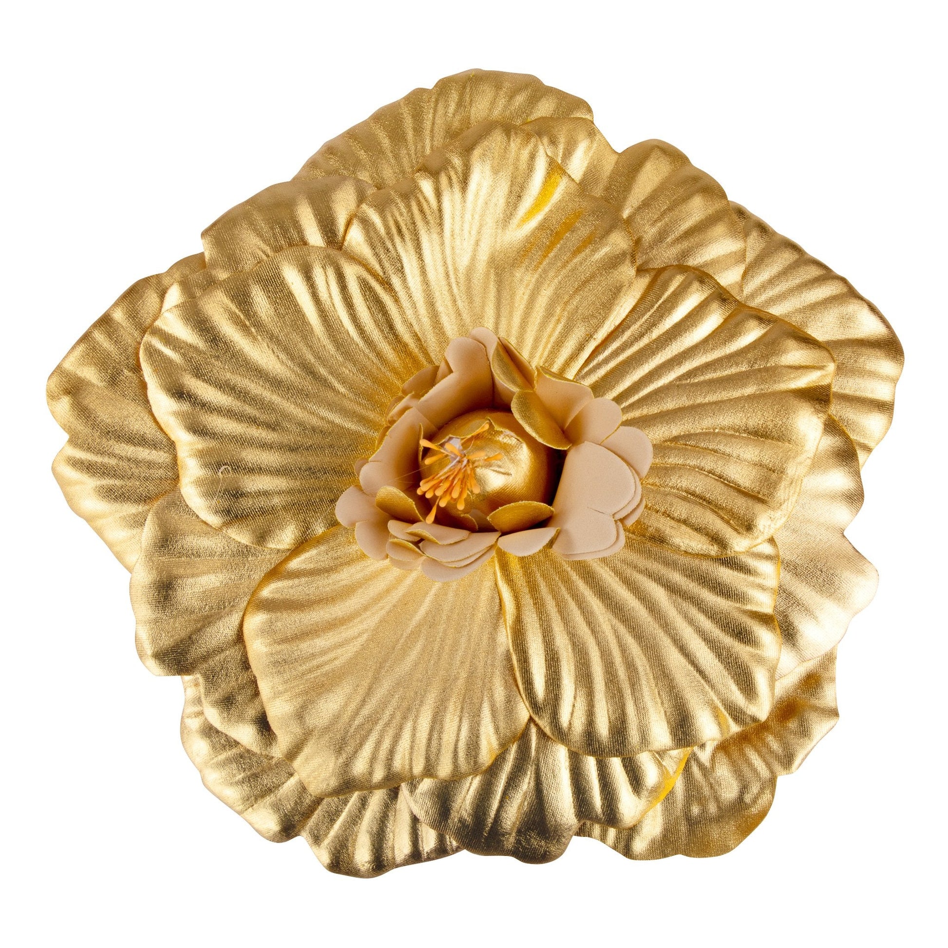 Large Foam Wedding Flower Wall Backdrop Decor 30 cm - Gold - CV Linens
