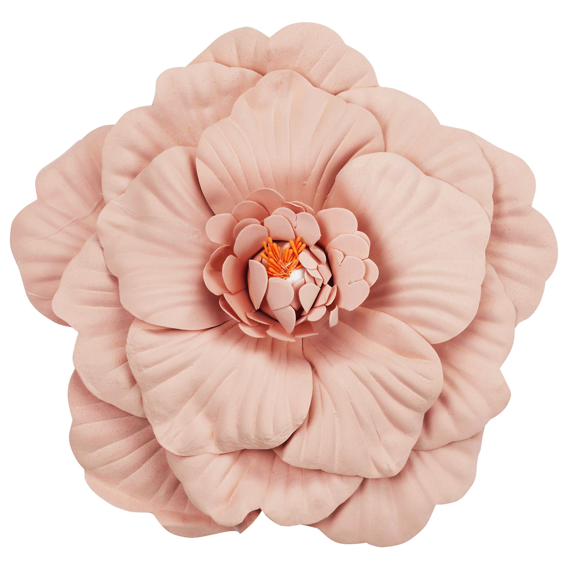 Large Foam Wedding Flower Wall Backdrop Decor 30 cm - Blush - CV Linens