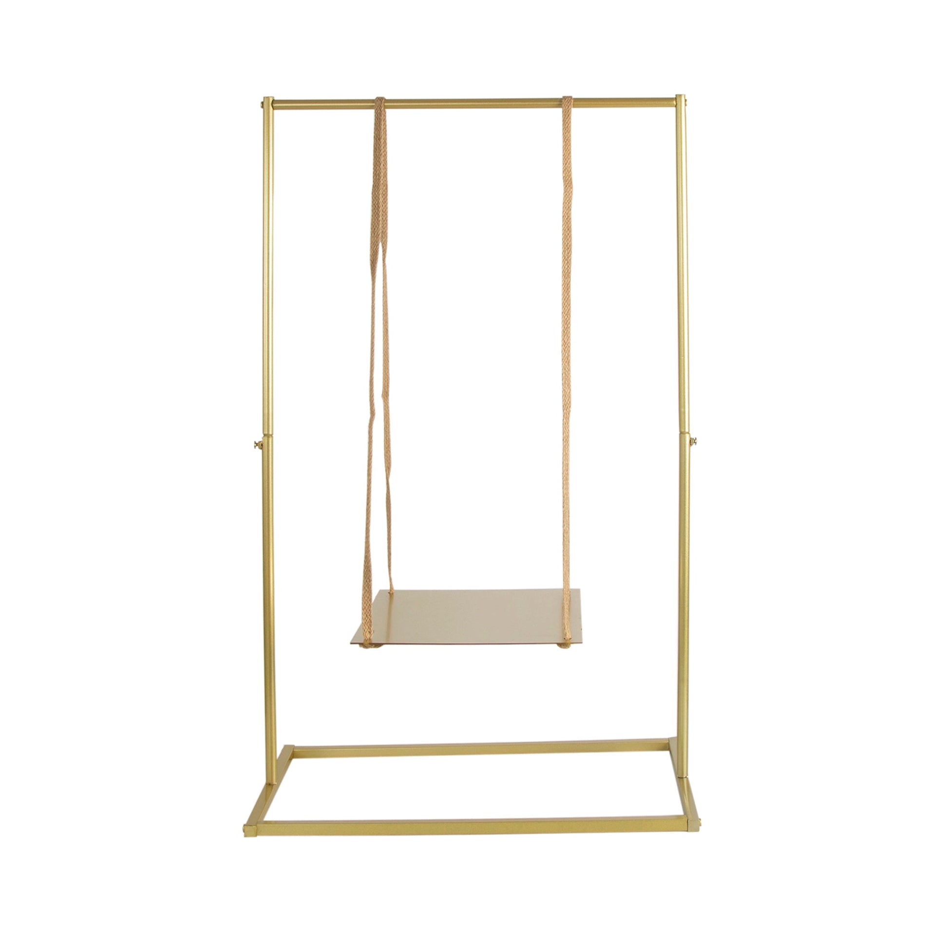 Metal Cake Stand Swing - Gold