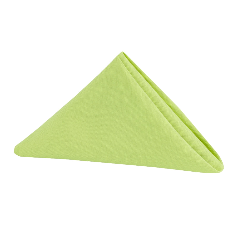 Polyester Napkin 20"x20" - Apple Green - CV Linens