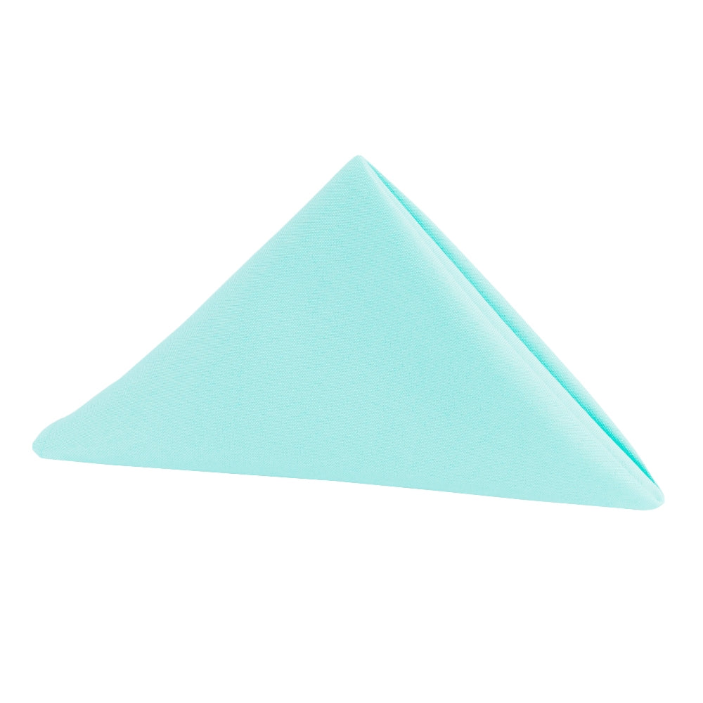 Polyester Napkin 20"x20" - Turquoise - CV Linens