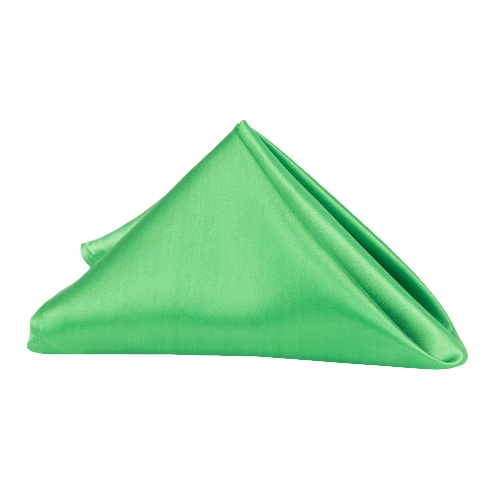 Satin Napkin 20"x20" - Kelly Green - CV Linens