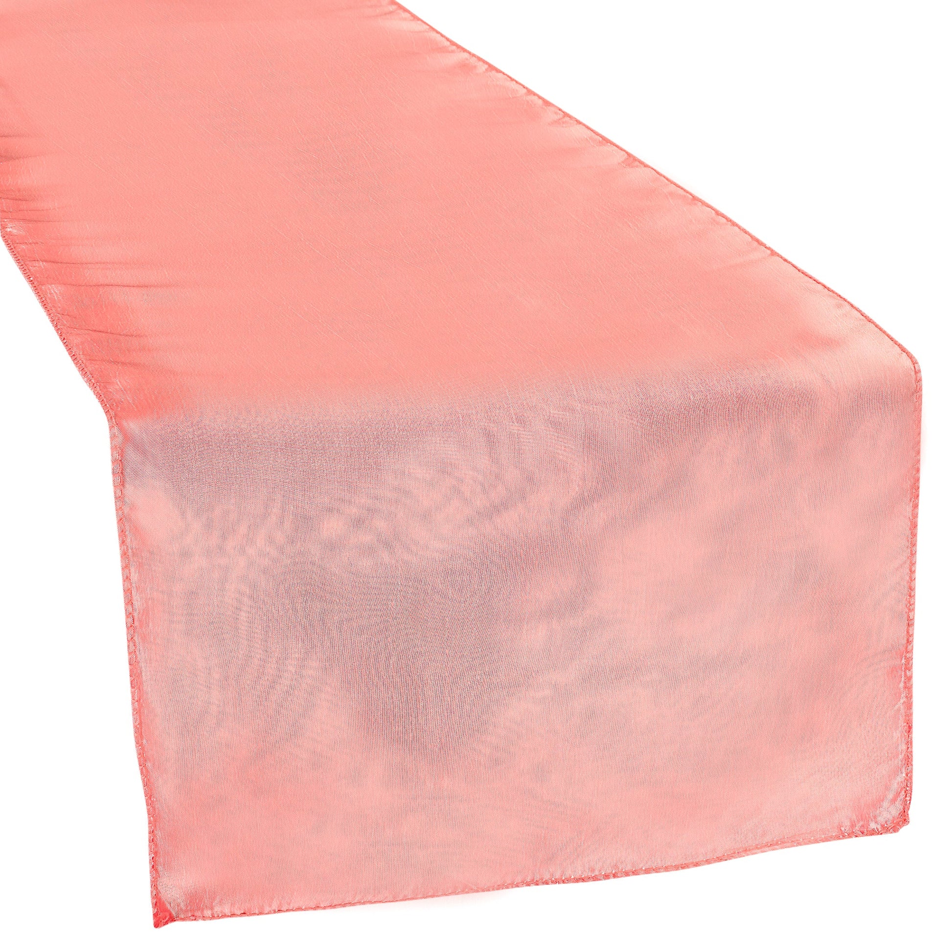 Taffeta Table Runner - Coral