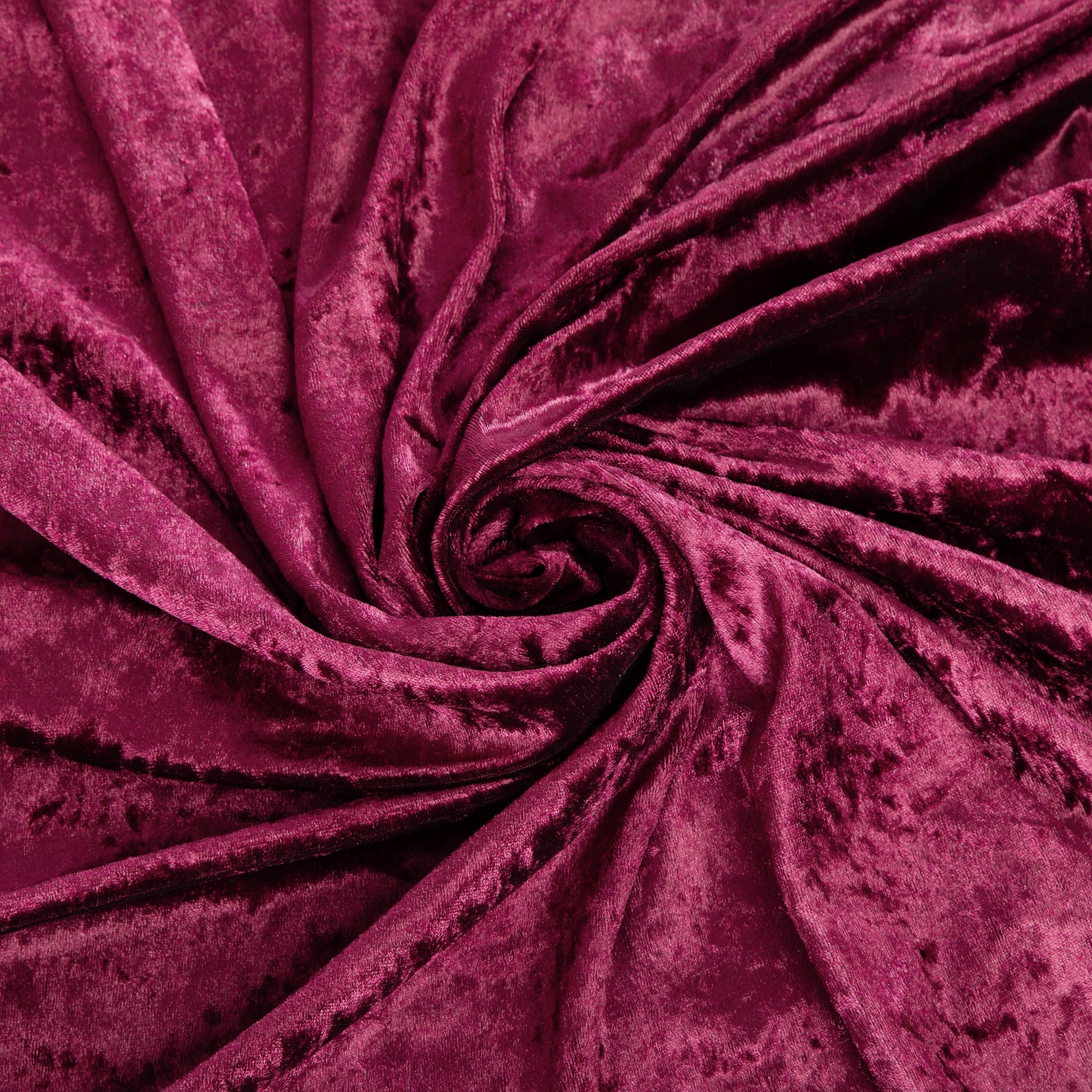 10 yards Velvet Fabric Roll - Burgundy - CV Linens