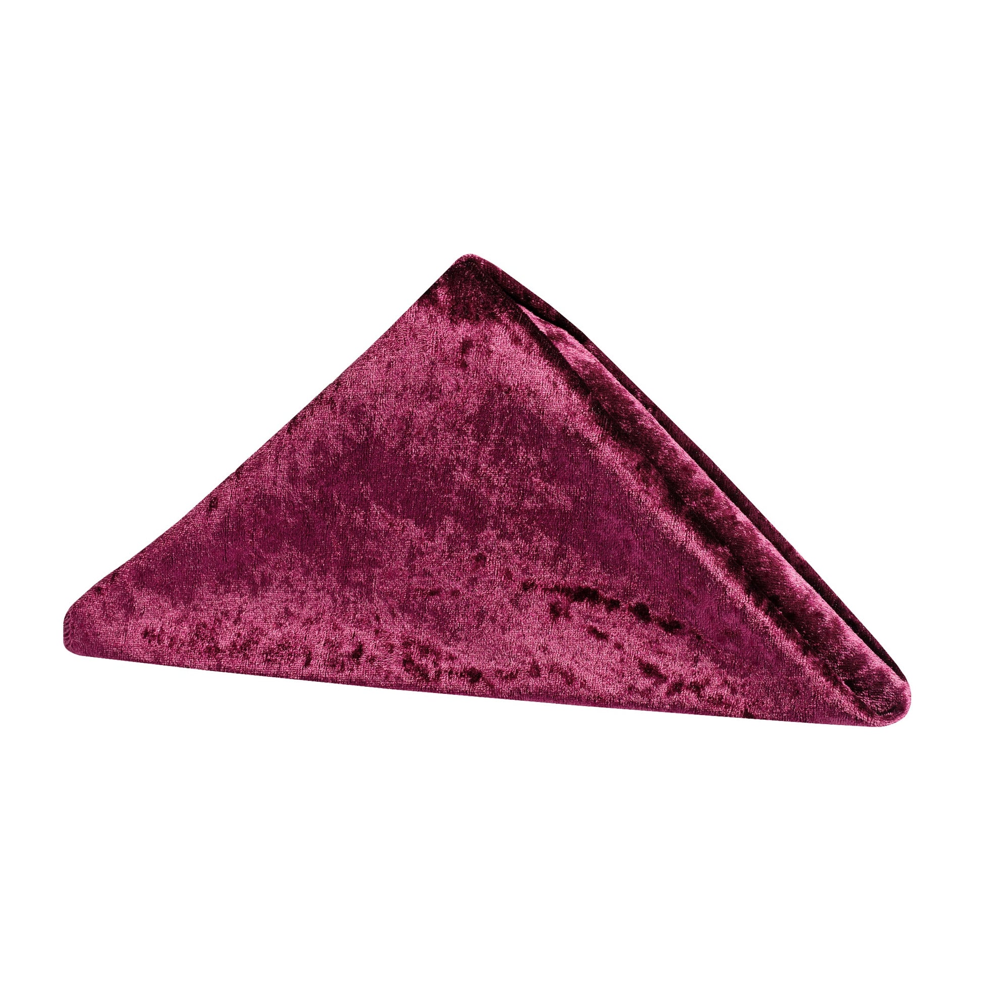 Velvet 20"x20" Linen Napkin - Burgundy - CV Linens