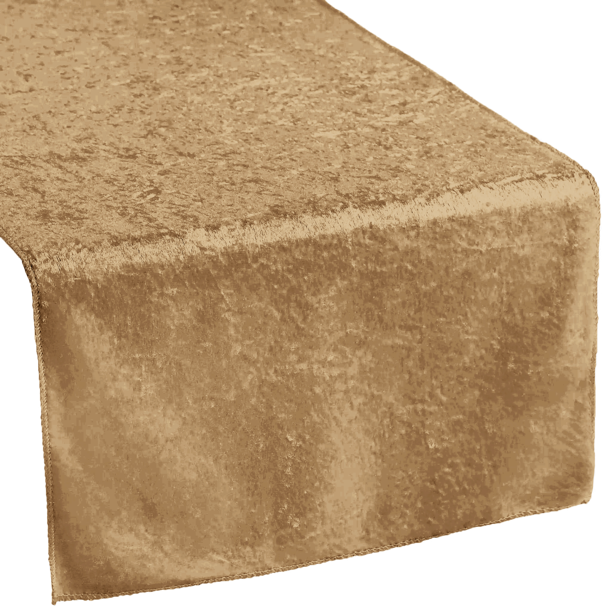 Velvet Table Runner - Mocha Brown