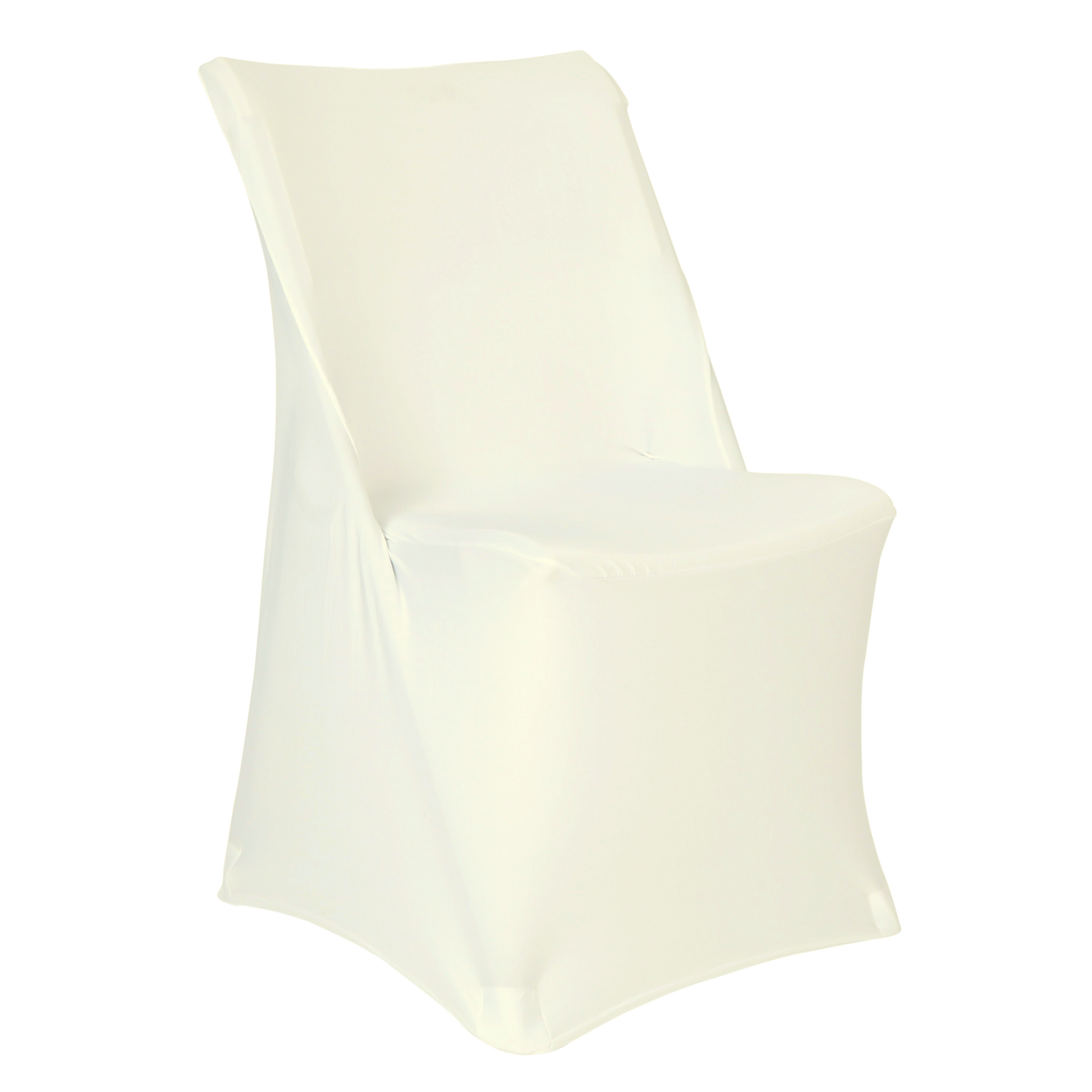 Lifetime Spandex Folding Chair Cover - Ivory
