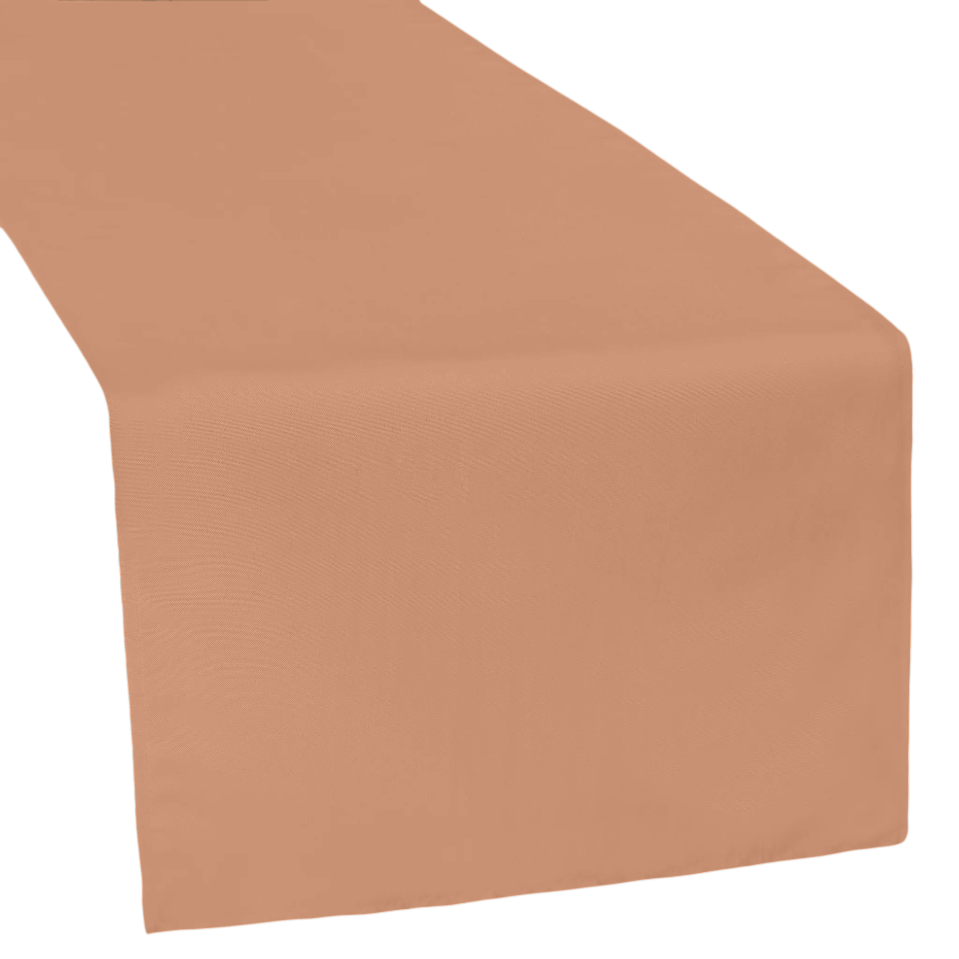 Polyester Table Runner - Latte Rose