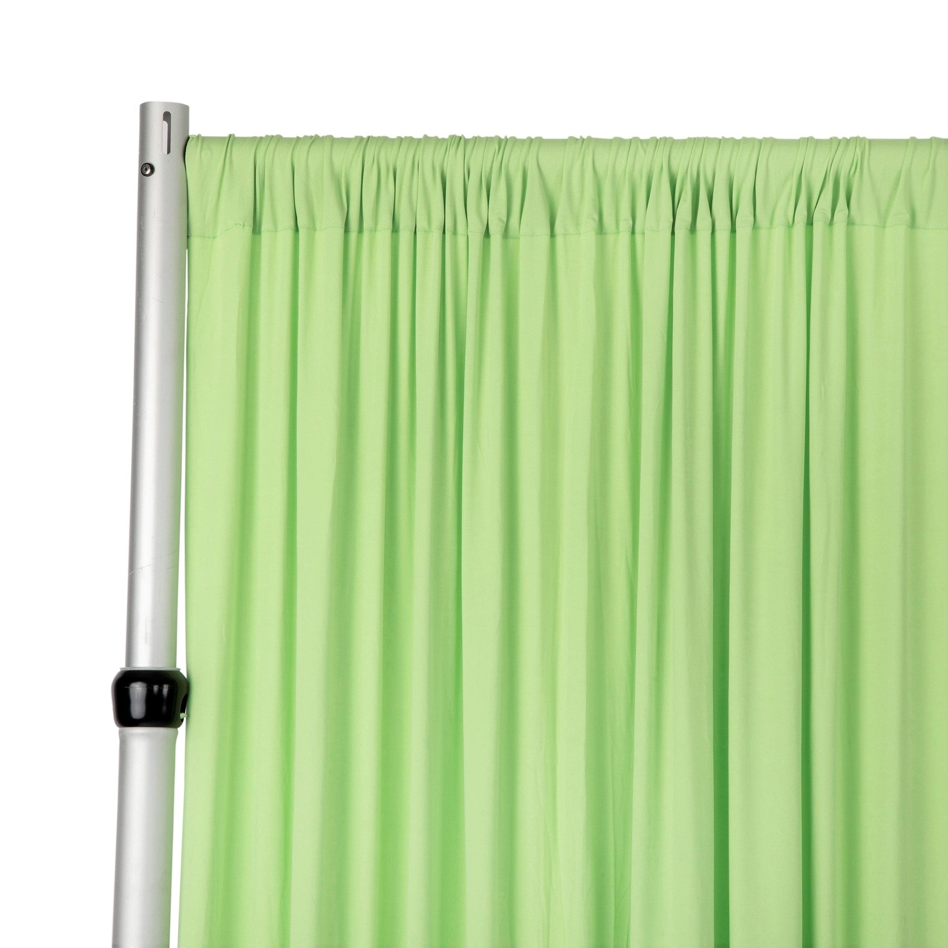 Spandex 4-way Stretch Backdrop Drape Curtain 12ft H x 60" W - Mint Green