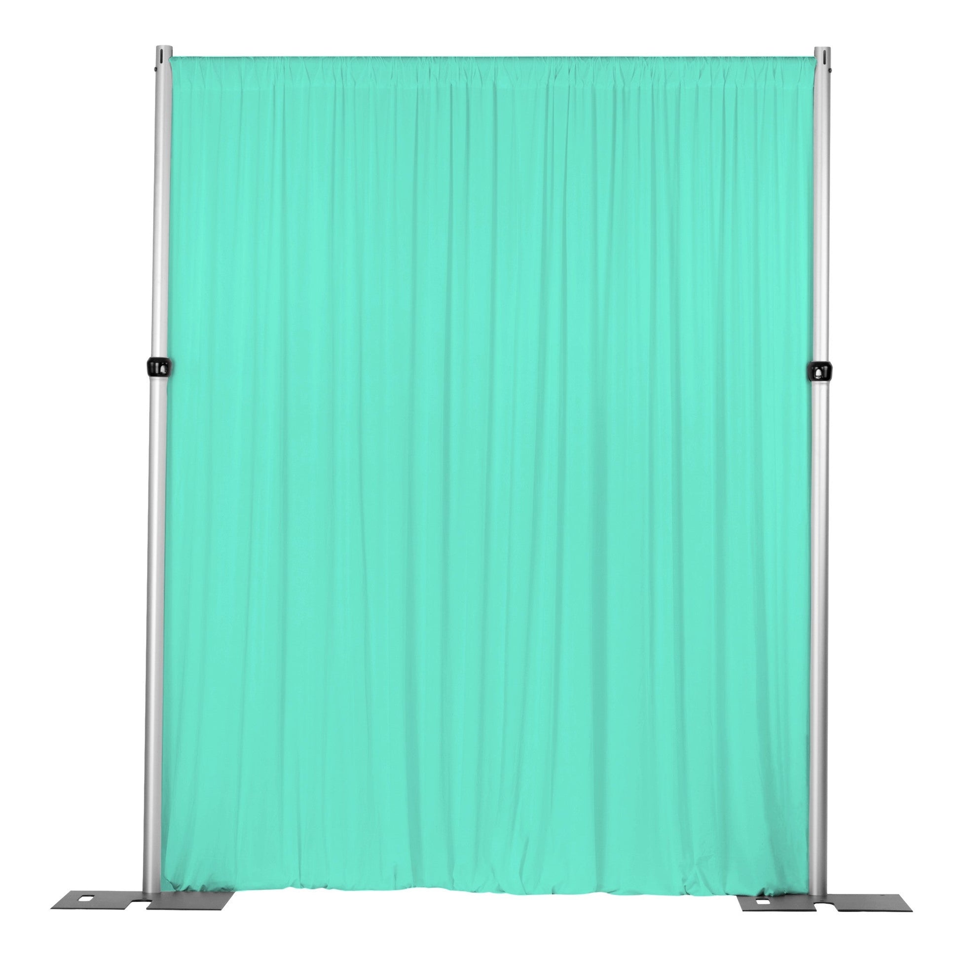 Spandex 4-way Stretch Backdrop Drape Curtain 18ft H x 60" W - Turquoise