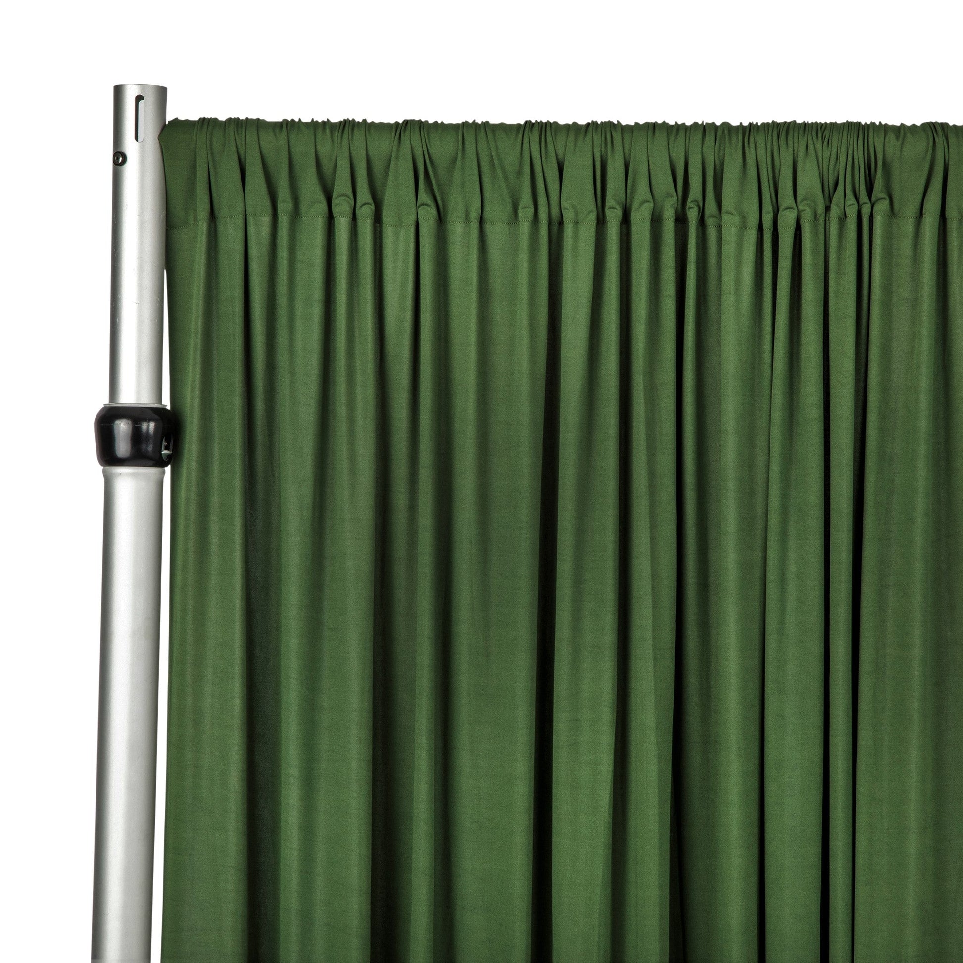 Spandex 4-way Stretch Backdrop Drape Curtain 10ft H x 60" W - Willow