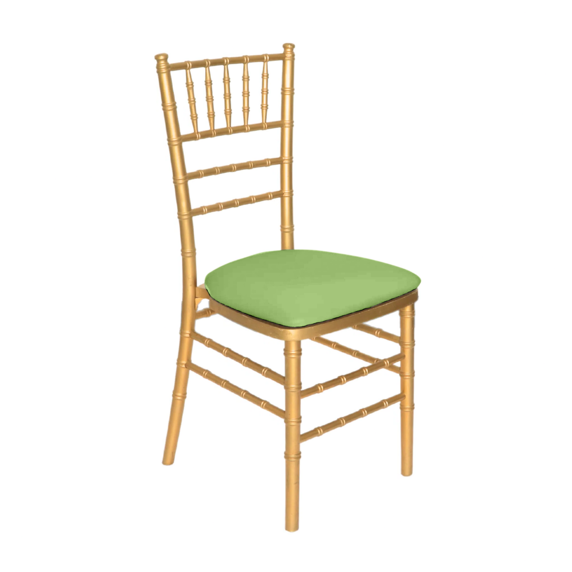 5 pcs/pk Spandex Chiavari Seat Pad Cover - Mint Green - CV Linens