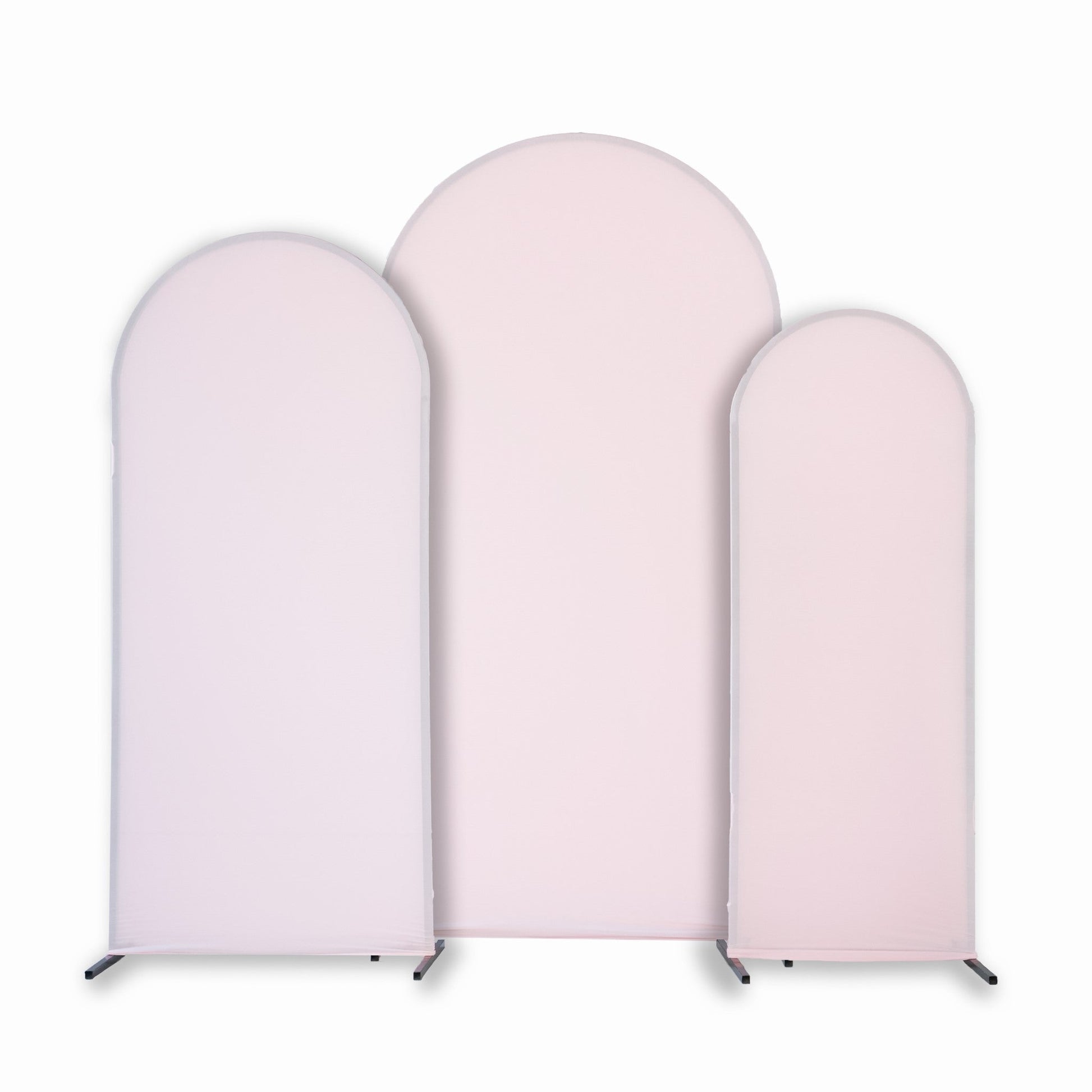 Spandex Covers for Trio Arch Frame Backdrop 3pc/set - Pink