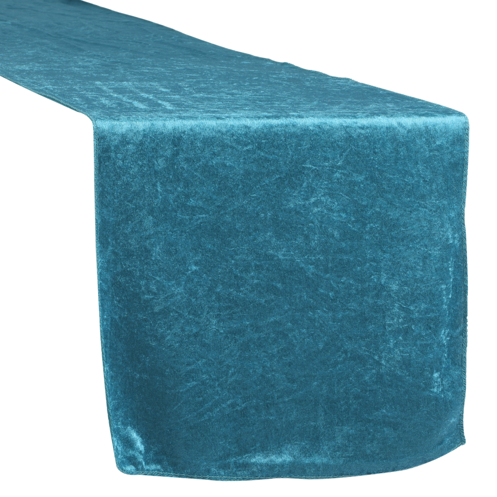 Velvet Table Runner - Dark Teal - CV Linens