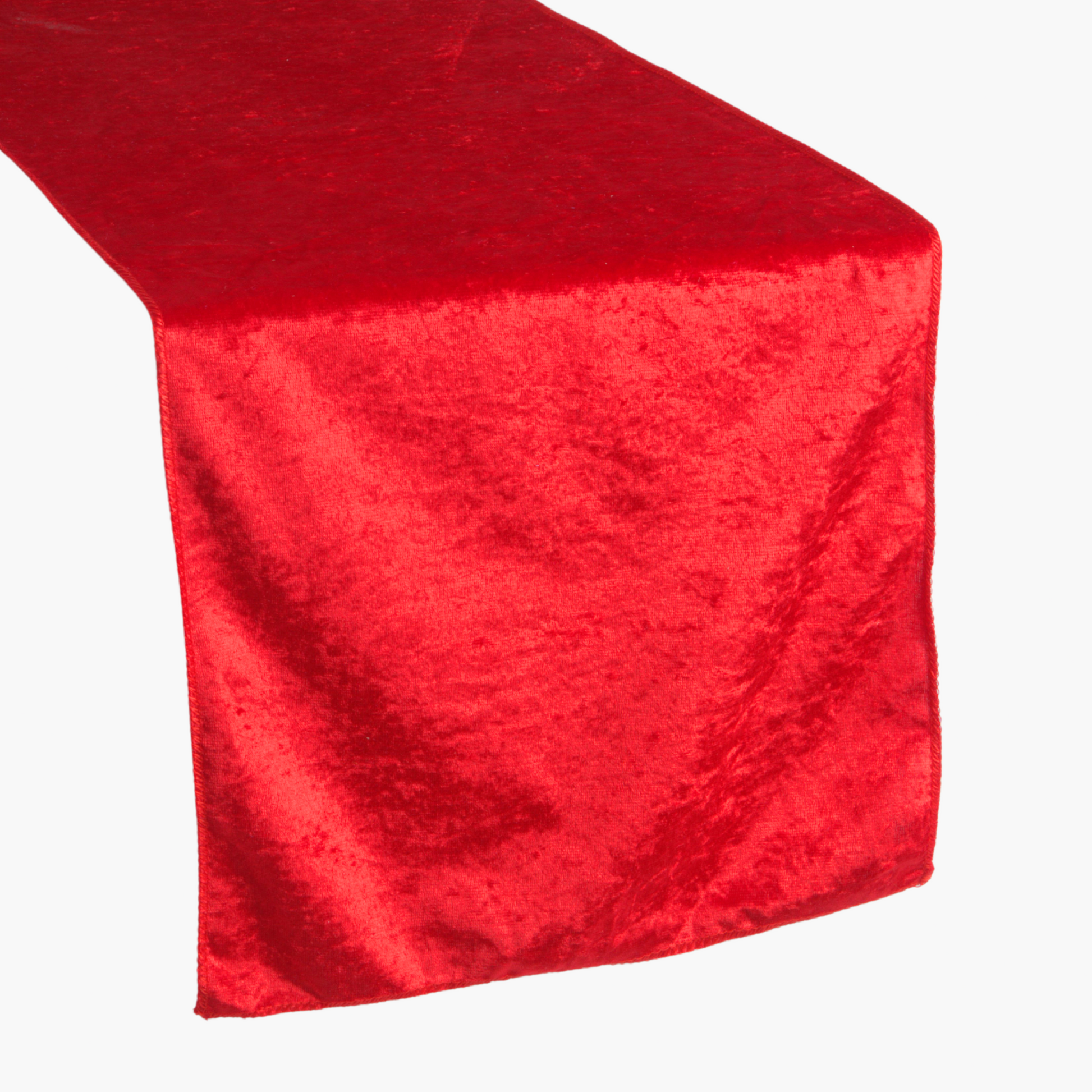 Velvet Table Runner - Red - CV Linens