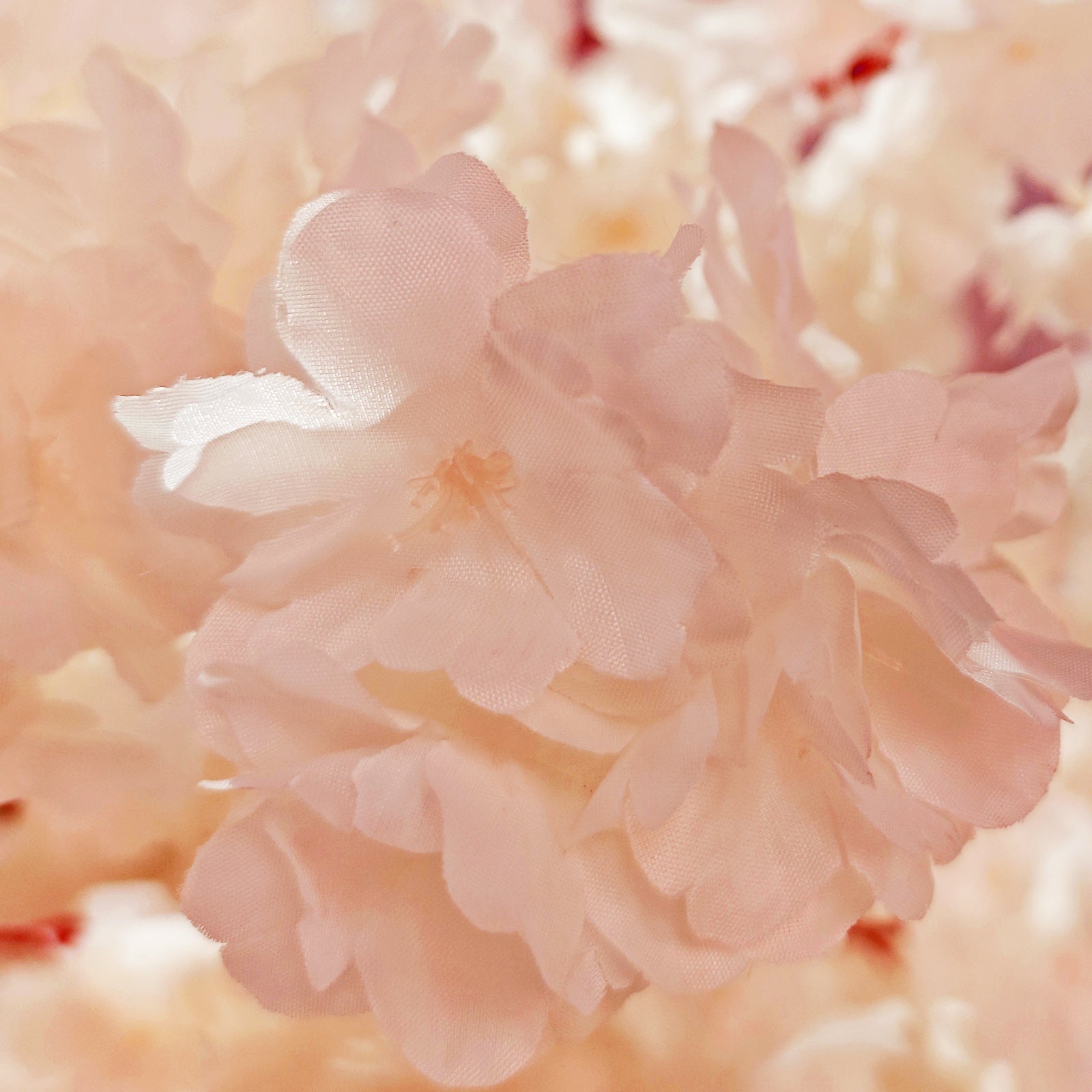 2 pcs 9.5ft Blush Cherry Blossom Wedding Arch Backdrop