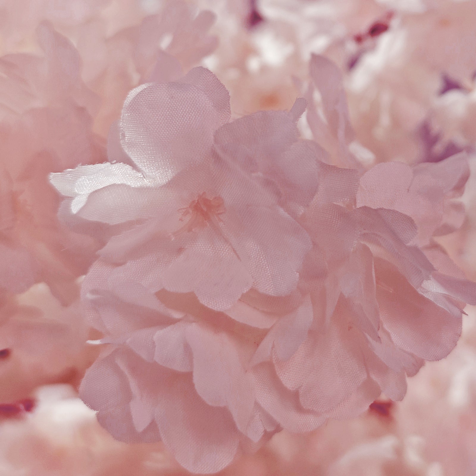 2 pcs 9.5ft Pink Cherry Blossom Wedding Arch Backdrop