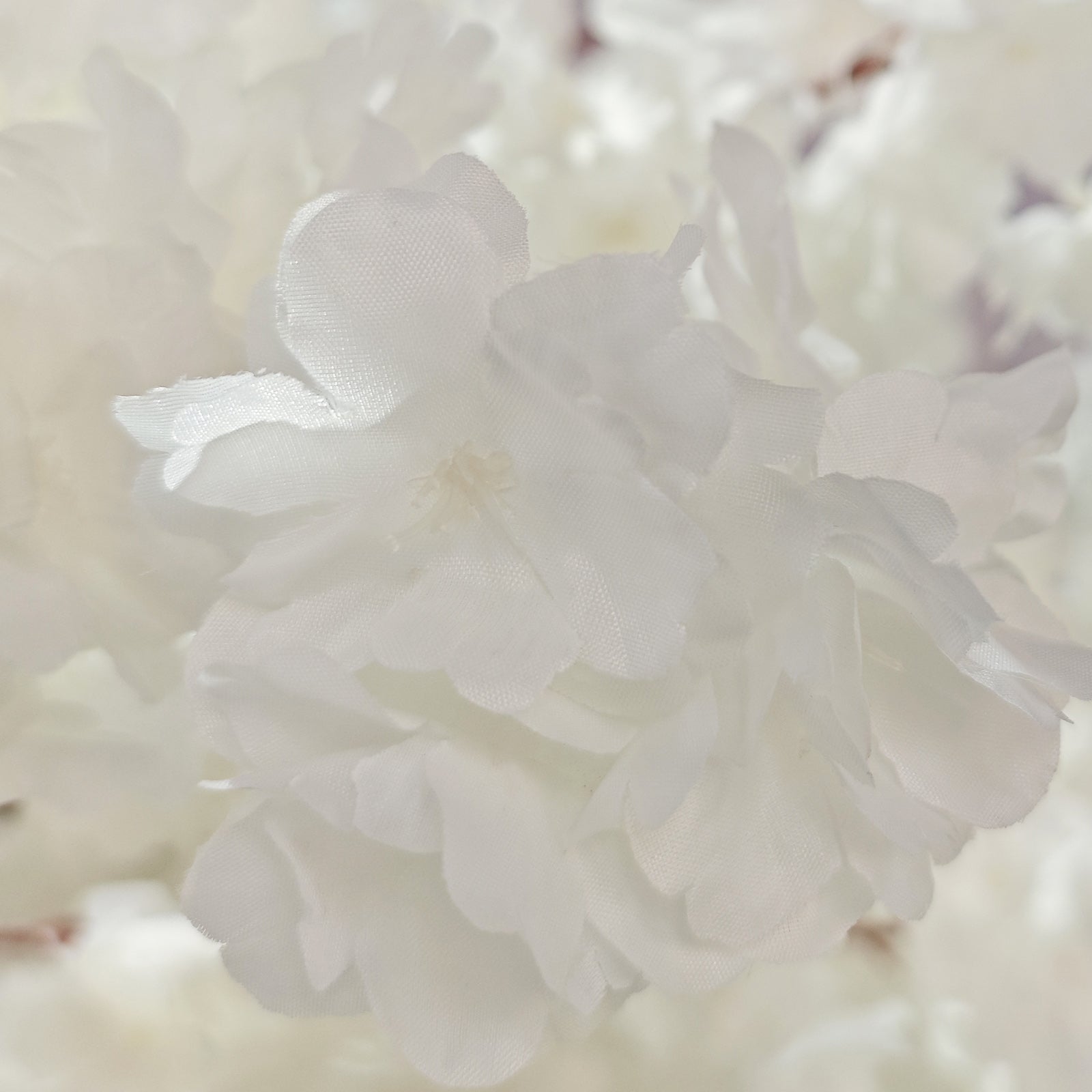 2 pcs 9.5ft White Cherry Blossom Wedding Arch Backdrop