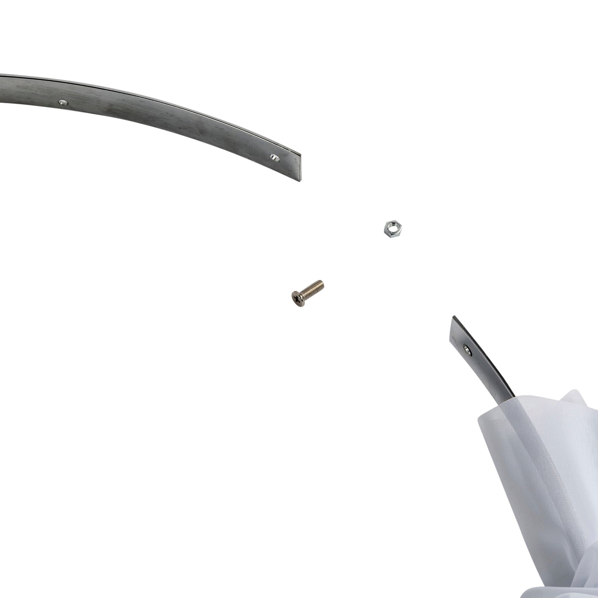 24" Hoop Ring Hardware Kit for Ceiling Draping