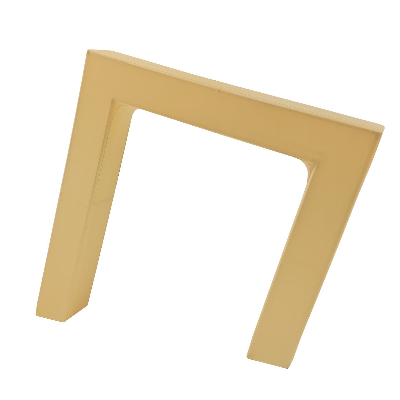Spandex Cover for 3D Tilted Rectangular Backdrop Stand - Champagne