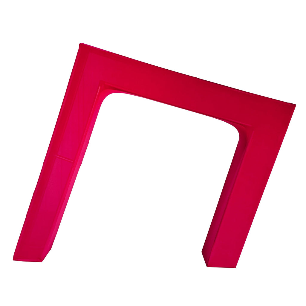 Spandex Cover for 3D Large 7.85ft Tilted Rectangular Backdrop Stand - Fuchsia