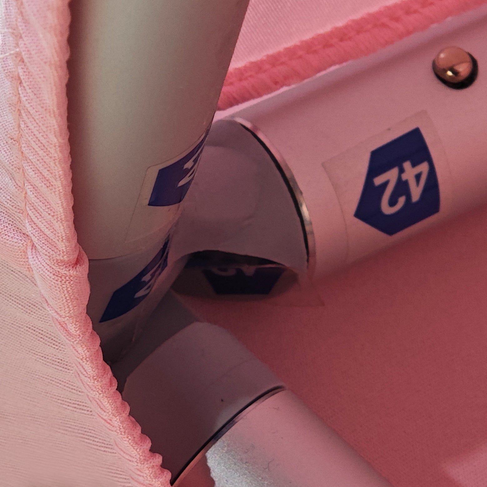 Spandex Cover for 3D Large 7.85ft Tilted Rectangular Backdrop Stand - Pink