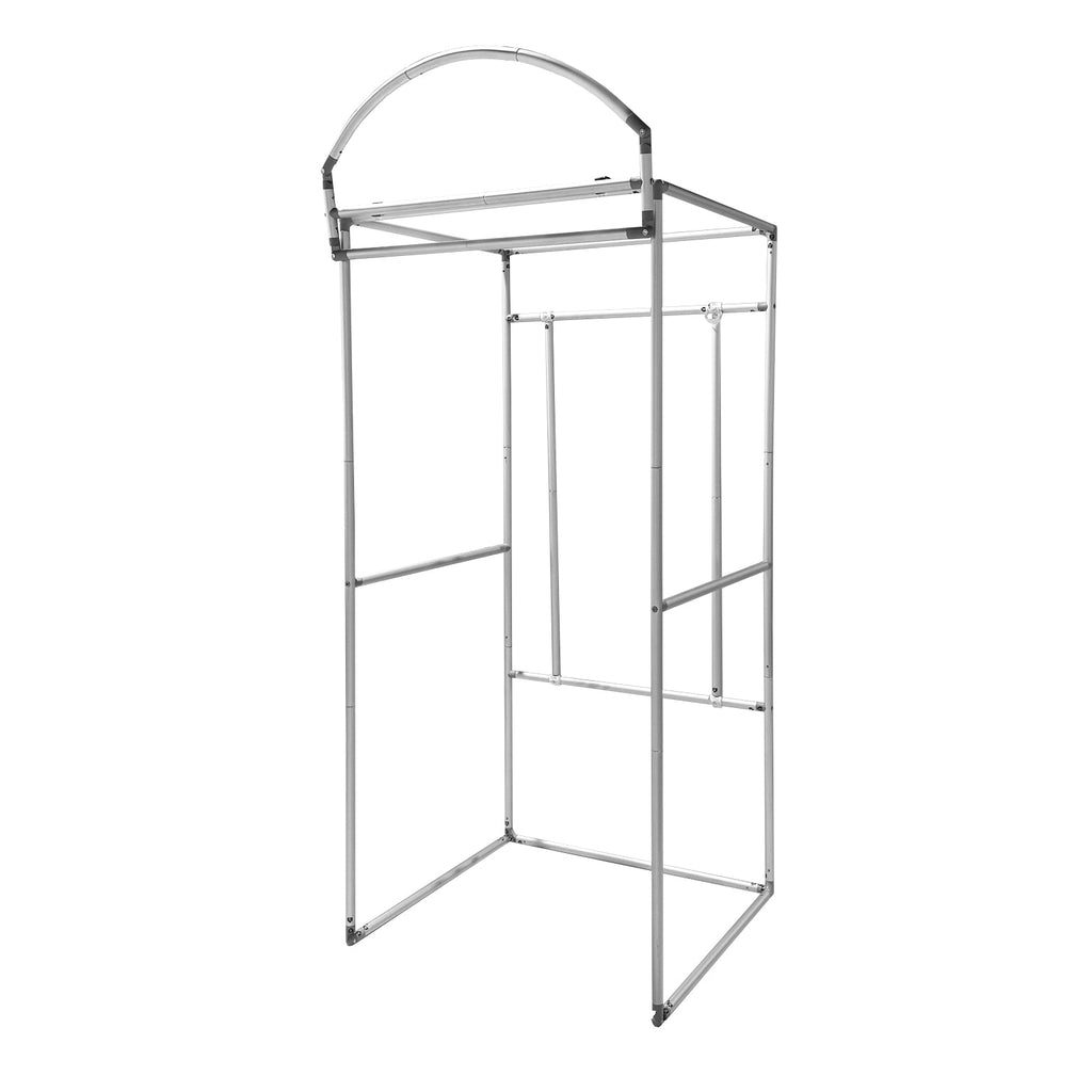 3D Telephone Booth Aluminum Frame Stand