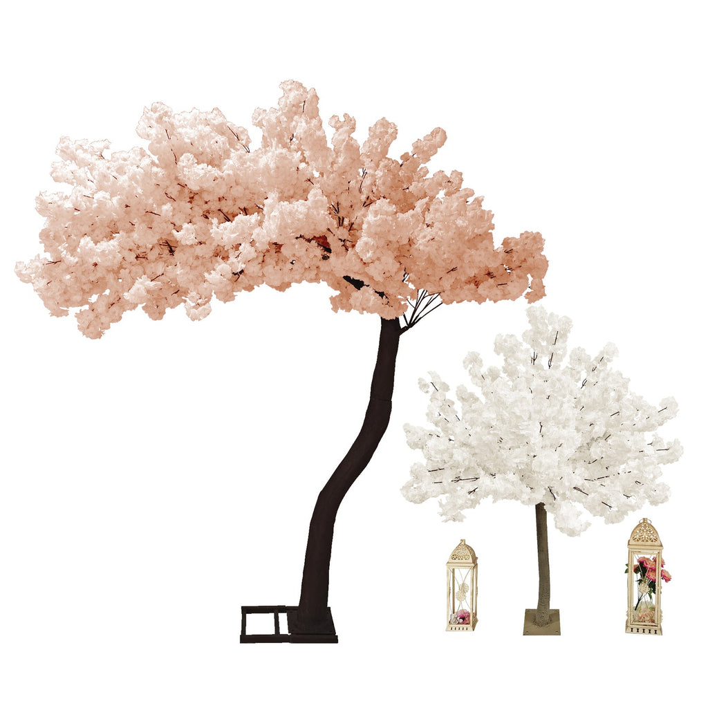 9.5ft Blush Cherry Blossom Tree Backdrop Frame Stand