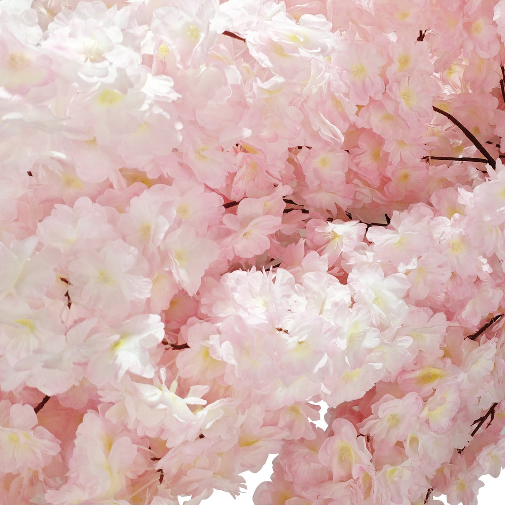 9.5ft Pink Cherry Blossom Tree Backdrop Frame Stand
