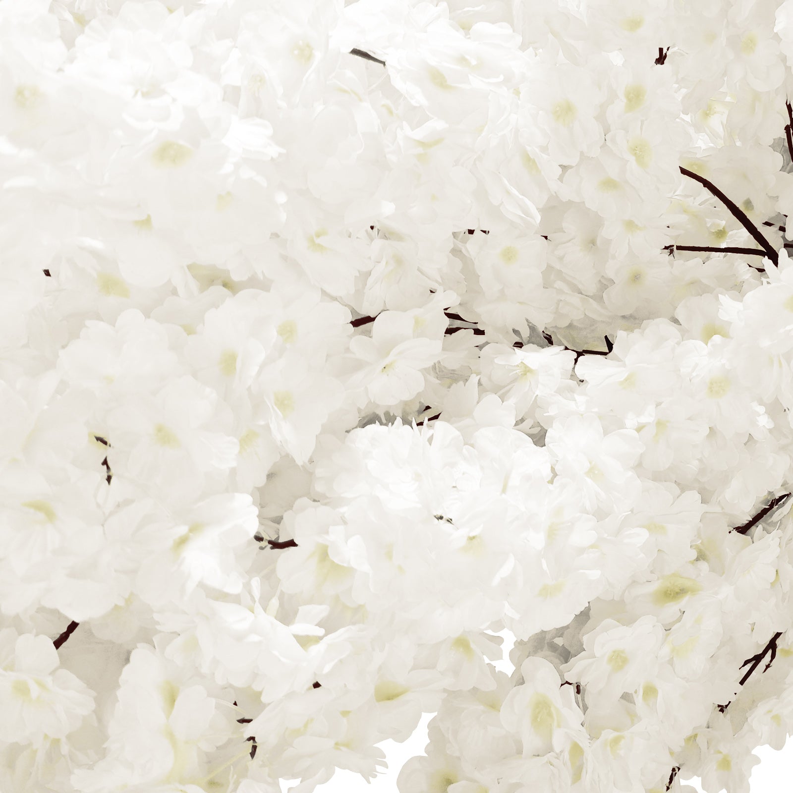 9.5ft White Cherry Blossom Tree Backdrop Frame Stand