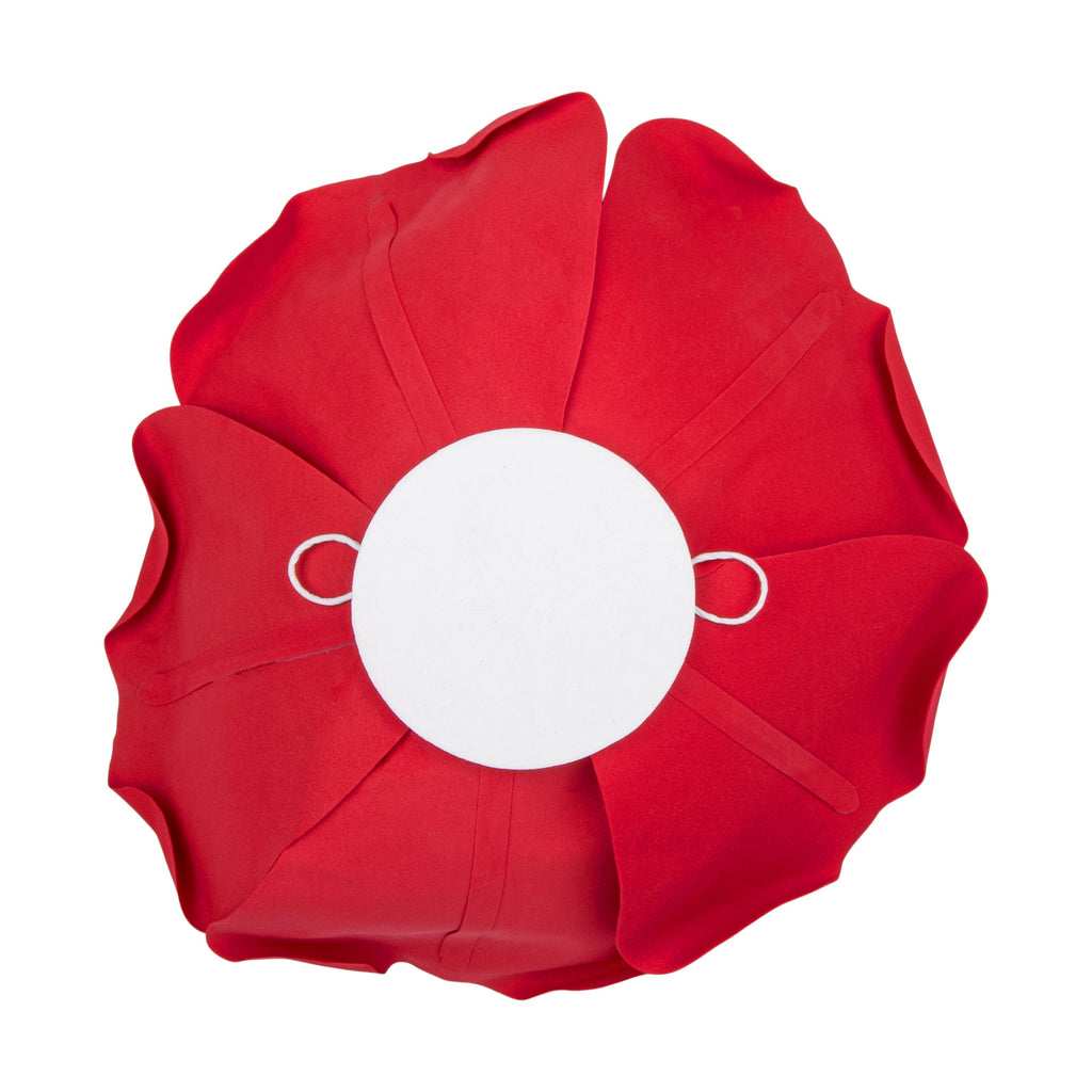Large Foam Rose Wall  Decor 30 cm - Red