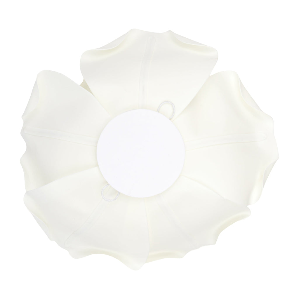 Large Foam Rose Wall Decor 40 cm - Ivory