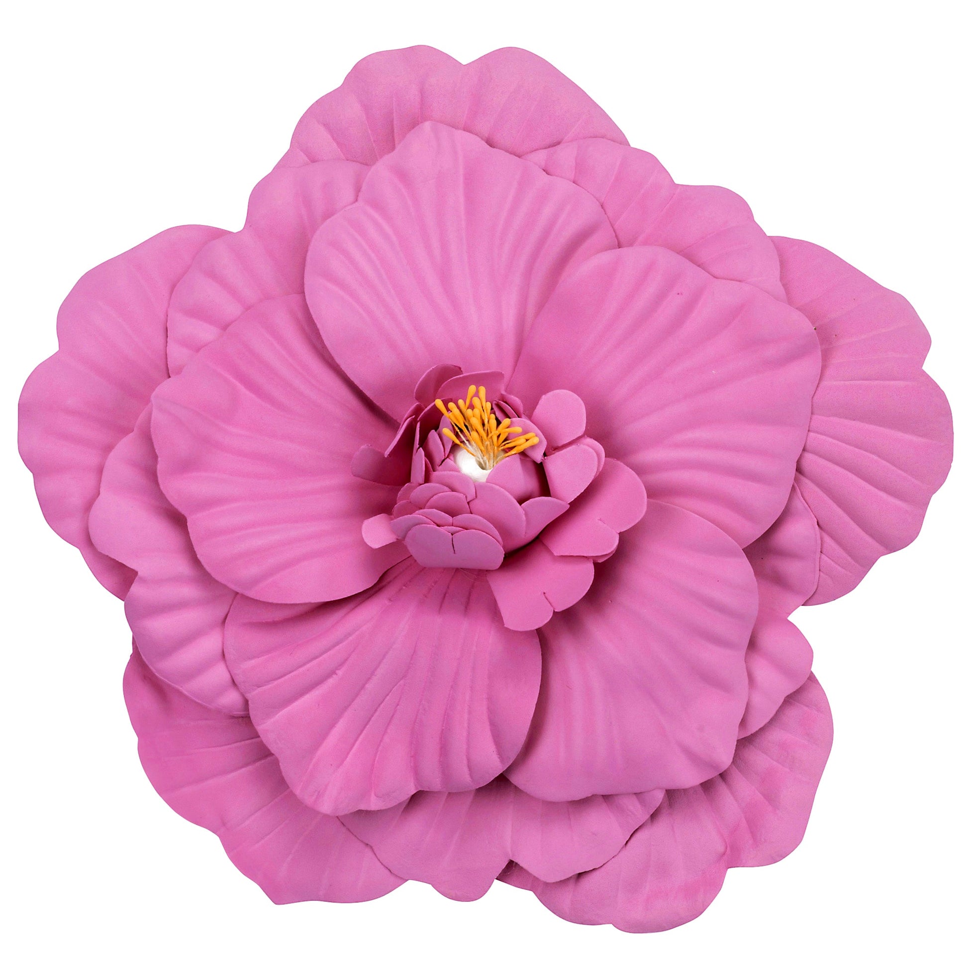 Large Foam Wedding Flower Wall Backdrop Decor 30 cm - Fuchsia - CV Linens