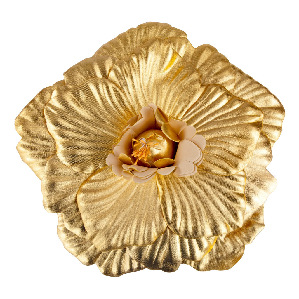 Large Foam Wedding Flower Wall Backdrop Decor 30 cm - Gold - CV Linens