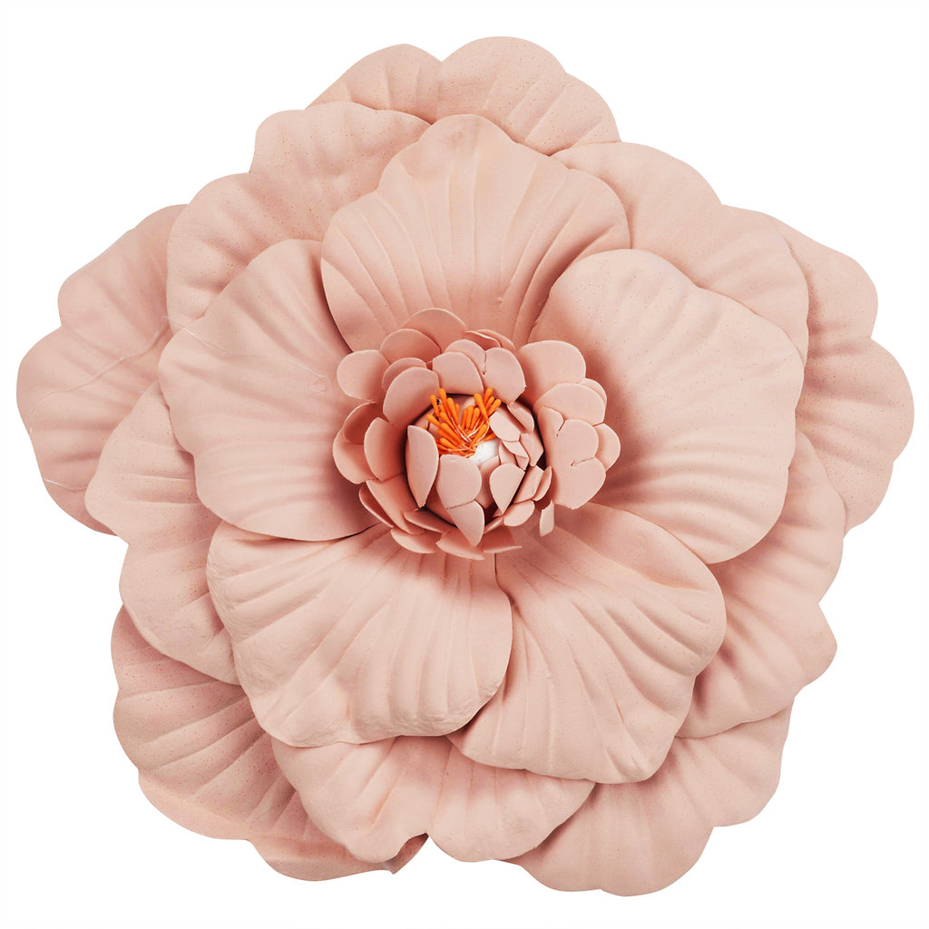 Large Foam Wedding Flower Wall Backdrop Decor 30 cm - Blush - CV Linens