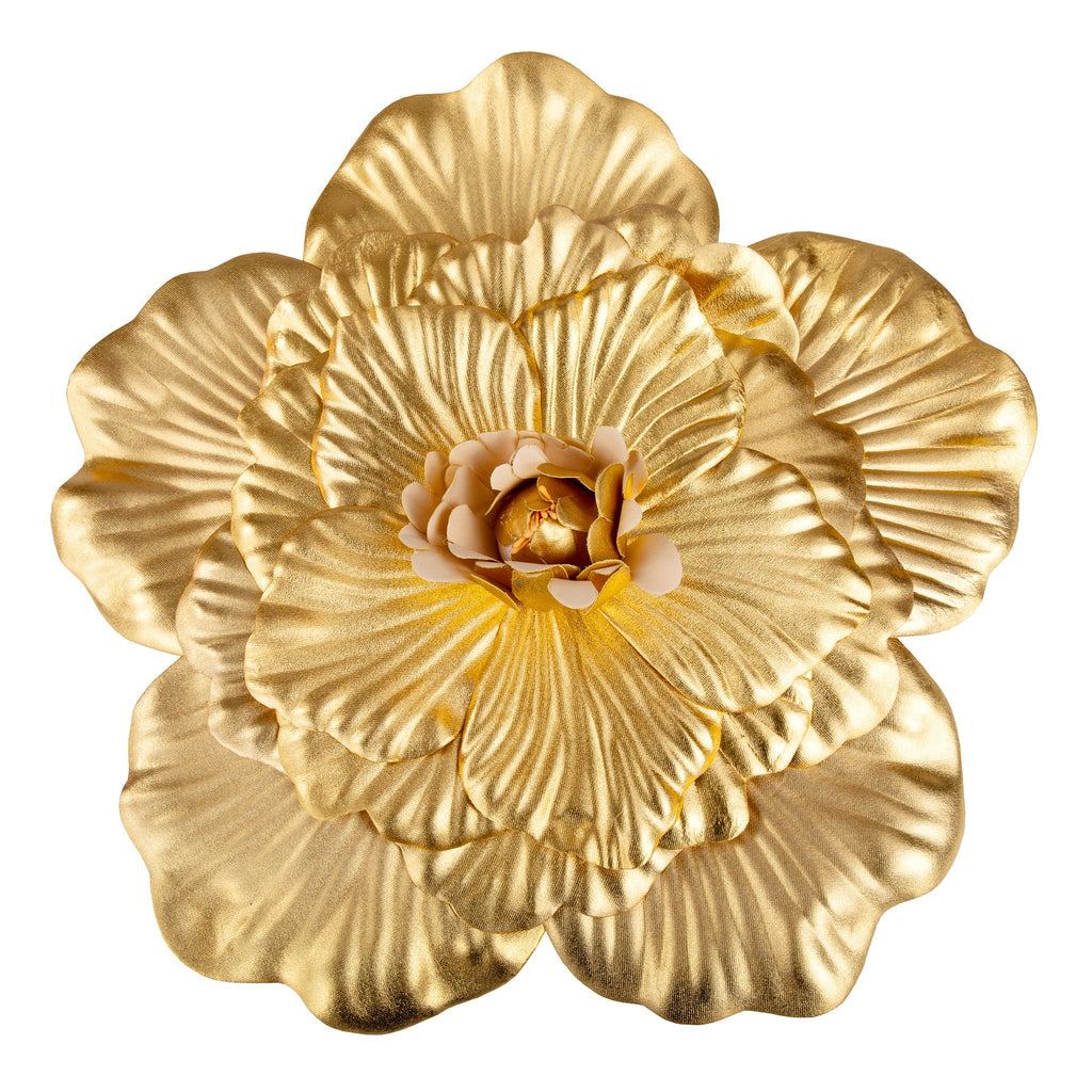Large Foam Wedding Flower Wall backdrop decor 40 cm - Gold - CV Linens