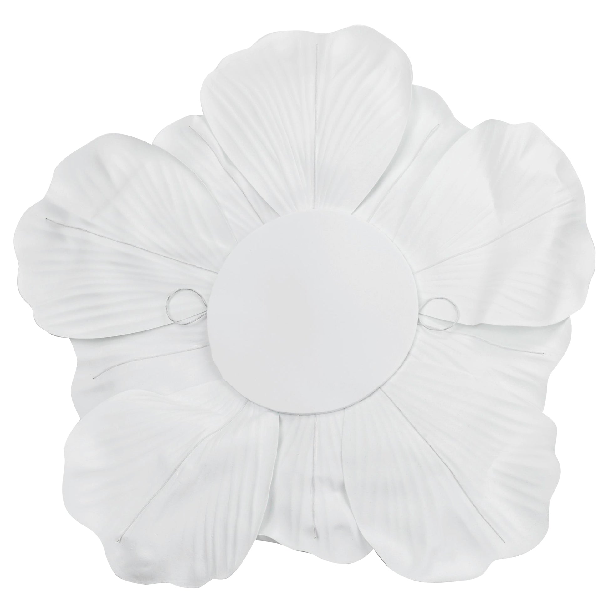 Large Foam Wedding Flower Wall Backdrop Decor 50 cm - White - CV Linens