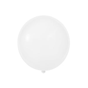White 5" Latex Balloons | 100 pcs - CV Linens