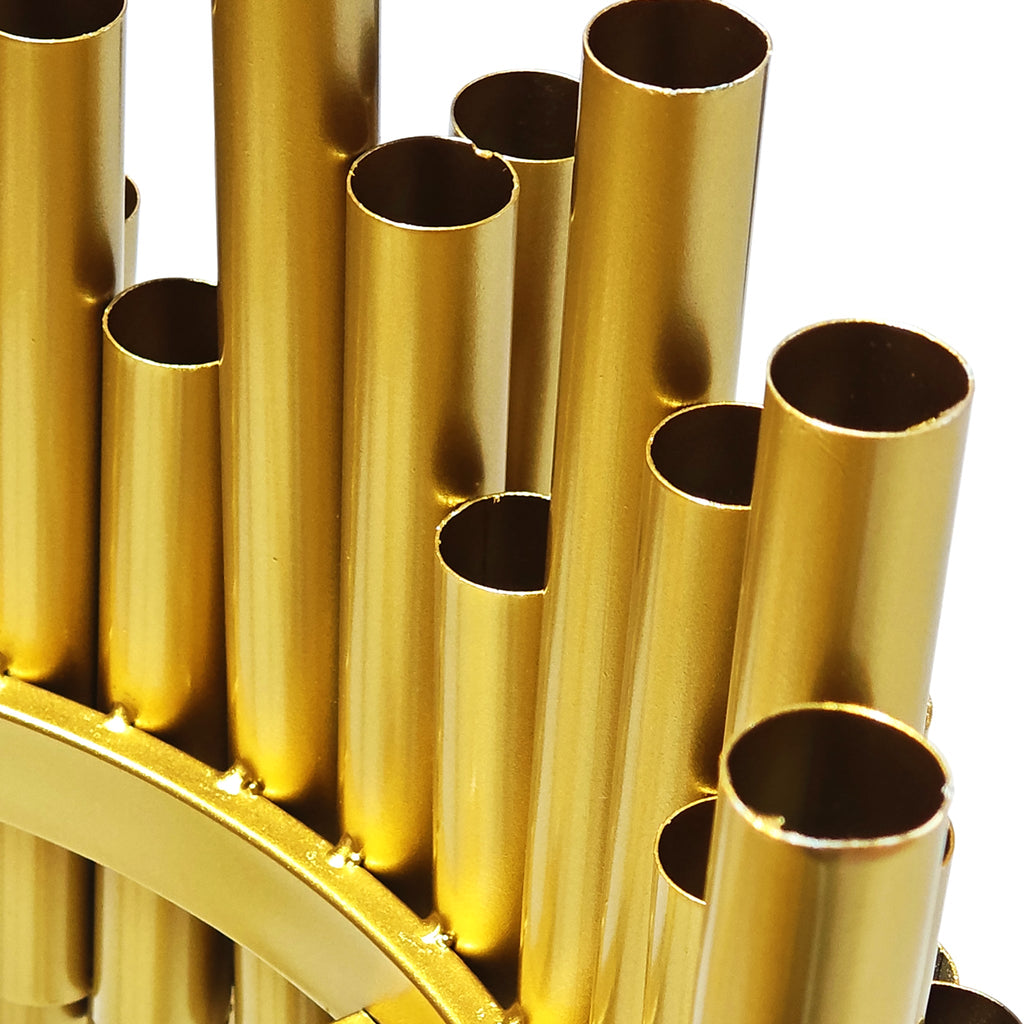 Luxe Drum Table Centerpiece Stand - Gold