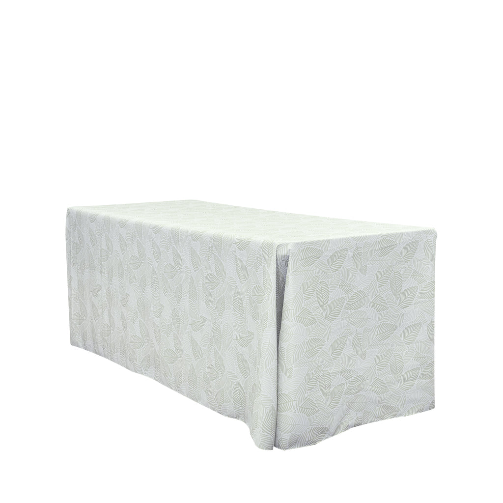Modern Palm Leaves Rectangular 90"x156" Tablecloth