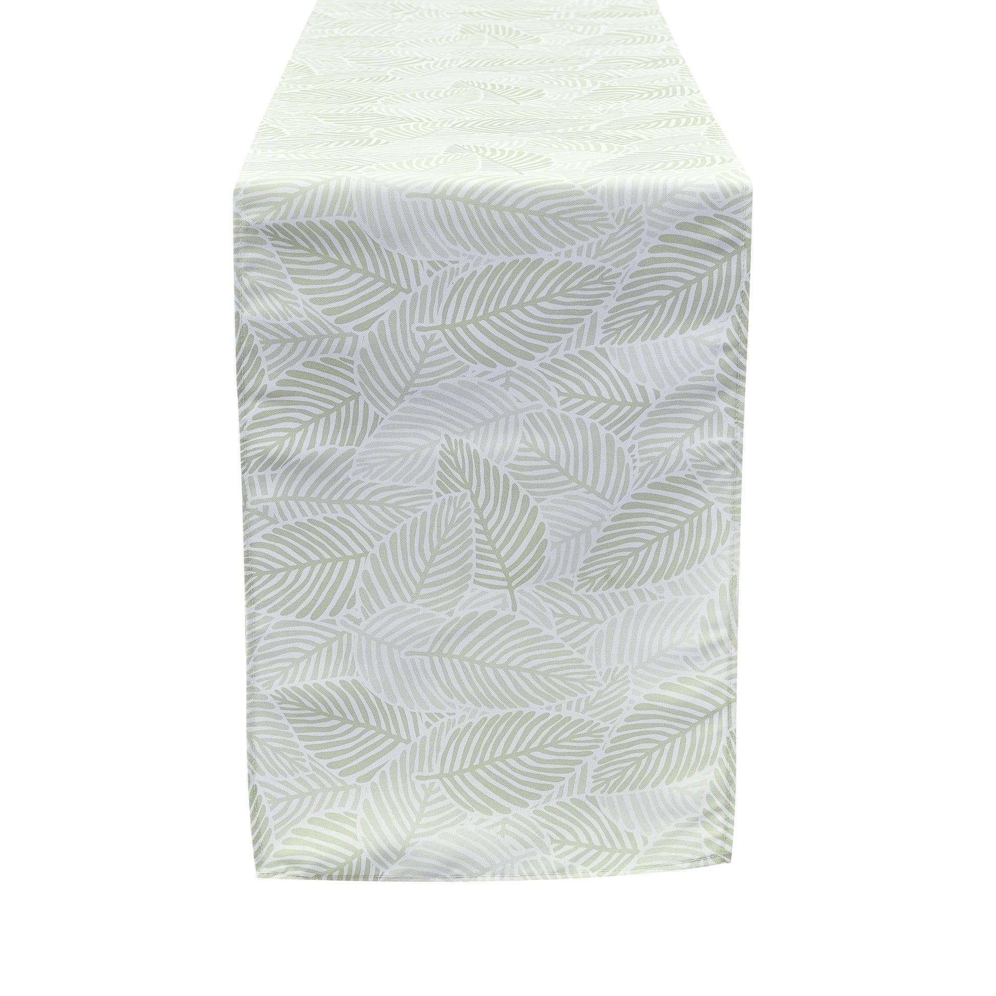 Modern Palm Leaves Table Runner